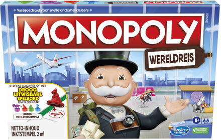 Hasbro Monopoly Wereldreis - Bordspel