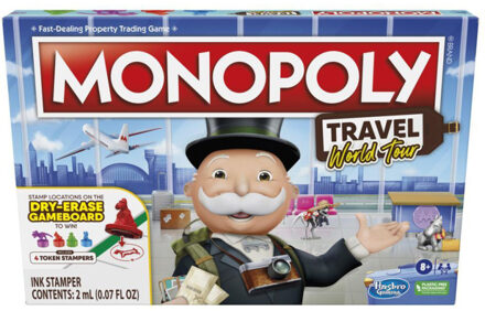 Hasbro Monopoly Wereldreis - Bordspel