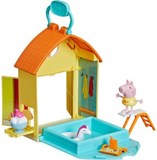 Hasbro Peppa Pig Peppa's Zwembad Plezier Speelfiguur