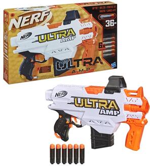 Hasbro speelpistool Ultra Amp junior 44 cm wit 2-delig