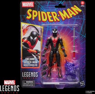 Hasbro Spider-Man Marvel Legends Retro Action Figure Uncanny Spider-Man (Nightcrawler) 15 cm