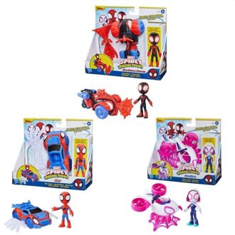 Hasbro Spidey and friends voertuig en figuur