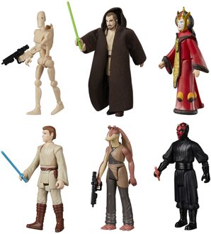 Hasbro Star Wars Episode I Retro Collection Action Figures The Phantom Menace Multipack 10 cm