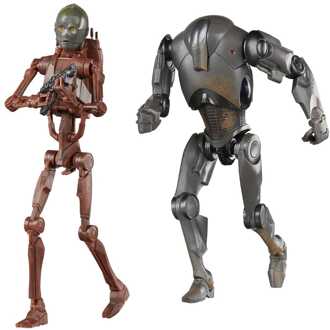 Hasbro Star Wars Episode II Black Series Action Figure 2-Pack C-3PO (B1 Battle Droid Body) & Super Battle Droid 15 cm