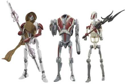 Hasbro Star Wars Jedi: Survivor Black Series Action Figure 3-Pack Magna Guard, Super Battle Droid & Battle Droid