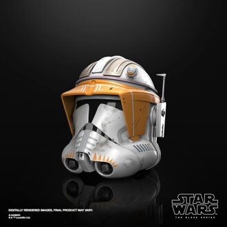 Hasbro Star Wars The Black Series Clone Commander Cody Premium Electronic Role-play Helmet for Adults