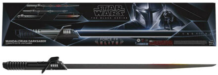Hasbro Star Wars The Black Series Mandalorian Darksaber Force FX Elite Lightsaber