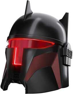Hasbro Star Wars The Black Series Moff Gideon Premium Electronic Helmet with Light FX, Adult Roleplay Item