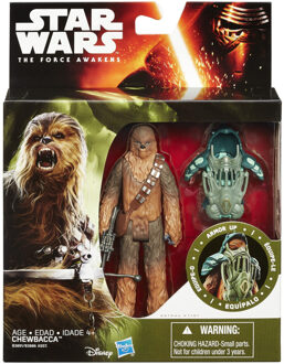Hasbro Star Wars: The Force Awakens Figuur (9,5 cm) - Woudmissie Pantser Chewbacca