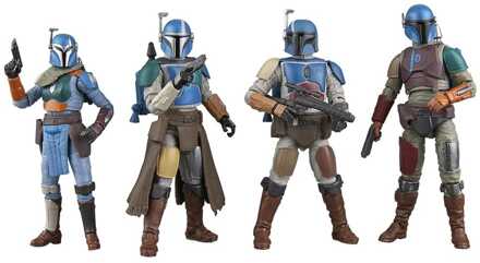 Hasbro Star Wars The Mandalorian Vintage Collection Action Figure 4-Pack Mandalorian Shriek-Hawk 10 cm