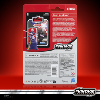 Hasbro Star Wars The Vintage Collection The Clone Wars Asajj Ventress Action Figure (3.75”)