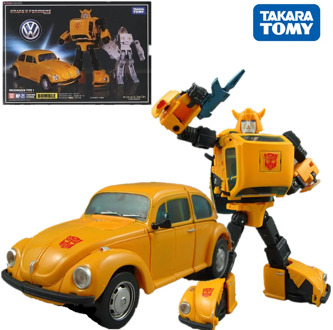Hasbro Transformation 18CM KO MP21 BUMBLE Autobots CAR Metal Part Action Figure Deformation Robot Kids Gift Toys