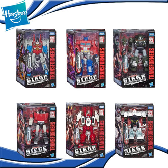 Hasbro Transformer Siege Cybertron War Megatron Starscream Optimus Prime Ultra Magnus Chromia Arcee Action Figure Kids Model Toy
