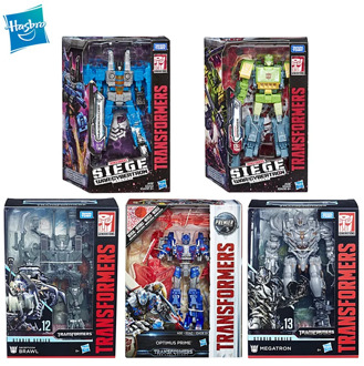 Hasbro Transformers Autobots Model Battle Cybertron Voyager S39 Thunderbolt E4490 Optimus Prime Boy Children Toys Hand-made Gift