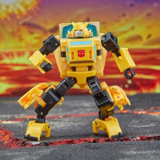 Hasbro Transformers Generations Legacy United Deluxe Class Action Figure Origin Bumblebee 14 cm