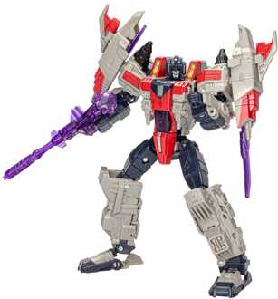 Hasbro Transformers Generations Legacy United Voyager Class Action Fig Cybertron Universe Starscream 18cm