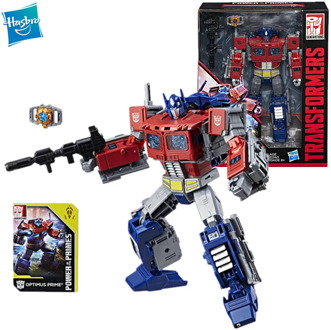 Hasbro Transformers Leader War Series Power of the Primes Class L Master level Optimus Prime Action Figure Model Toy