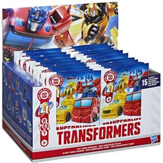 Hasbro Transformers Mini Action Figures 4 cm Tiny Turbo Changers Blind Box Display (24)