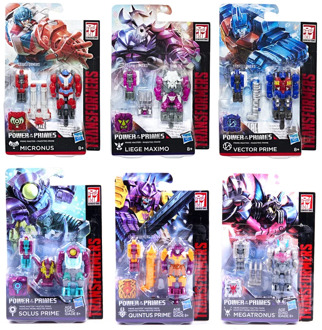 Hasbro Transformers Power Of The Primes: Liege Maximo Skullgrin Alchemist Prime Fangry Vector Prime Action Figure Model Toys