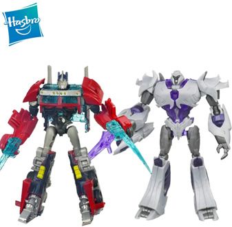 Hasbro Transformers Prime Cyberverse Commander Class Series Megatron Optimus Prime Bulkhead Ironhide Magnus Action Figure Toys