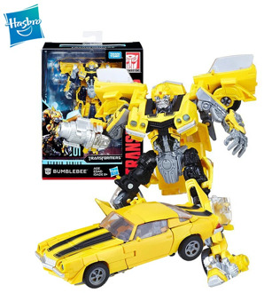Hasbro Transformers Studio Series 01 Deluxe Class Movie 1 Bumblebee Action Figure Model Toy SS01 - Kids Ages 8 & Up