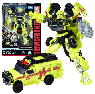Hasbro Transformers Studio Series 04 Deluxe Class Movie 1 Autobot Ratchet Action Figure Model Toy SS04