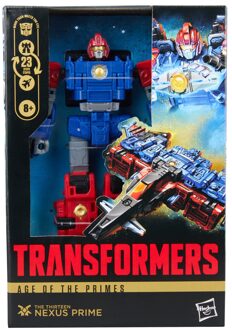Hasbro Transformers Toys Age of the Primes The Thirteen Nexus Prime 6  Action Figure, 8+