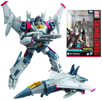 Hasbro Transformers Toys Studio Series 65 Deluxe Class Movie Blitzwing Action Figure Model Toy SS65