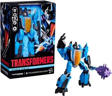 Hasbro Transformers Toys Transformers: War for Cybertron Thundercracker 6.5” Action Figure, 8+