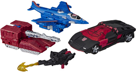 Hasbro Transformers War for Cybertron Deluxe Autobot Alphastrike Counterforce 3-Pack - Final Strike Figure Series: Part 1