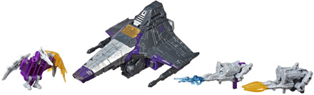 Hasbro Transformers War for Cybertron Voyager Decepticon Phantomstrike Squadron 4-Pack - Final Strike Figure Series: Part 2
