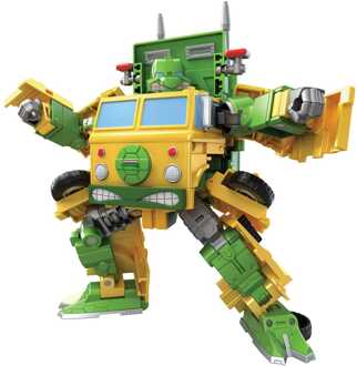 Hasbro Transformers x Teenage Mutant Ninja Turtles Action Figure Party Wallop 18 cm Speelfiguur