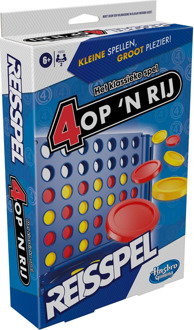 Hasbro Vier Op 'N Rij - Reisspel