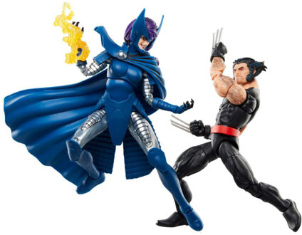 Hasbro Wolverine 50th Anniversary Marvel Legends Action Figure 2-Pack Wolverine & Psylocke 15 cm Speelfiguur