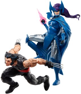 Hasbro Wolverine 50th Anniversary Marvel Legends Action Figure 2-Pack Wolverine & Psylocke 15 cm Speelfiguur