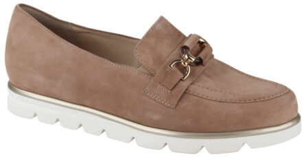 Hassia 301552-2300 dames instappers sportief Beige - 38