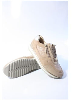Hassia Porto 302036 sneakers - maat 39 Taupe