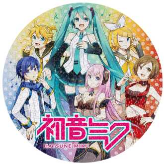 Hatsune Miku Jigsaw Puzzle Round 500 pieces