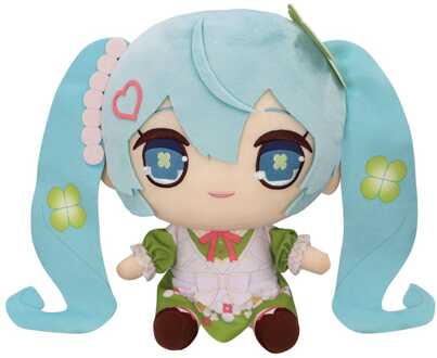 Hatsune Miku Kyurumaru Big Plush Figure Clover 26 cm