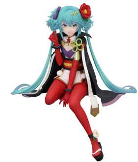 Hatsune Miku Noodle Stopper PVC Statue Flower Fairy Camellia 15 cm