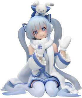 Hatsune Miku Noodle Stopper PVC Statue Snow Miku Sky Town 10th Ver. 10 cm