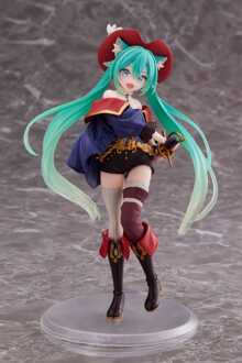 Hatsune Miku PVC Statue Hatsune Miku Wonderland Puss in Boots 18 cm