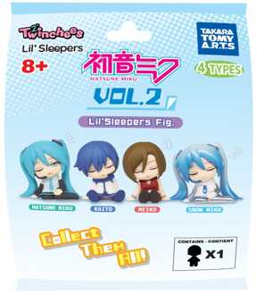 Hatsune Miku Twinchees Mini Figures Lil' Sleepers Wave 2 5 cm Display (24)
