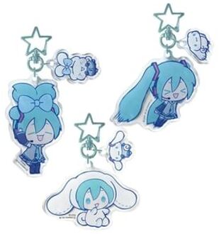 Hatsune Miku x Sanrio Cinnamoroll Acrylic Keyring C - H80×W46×D3mm