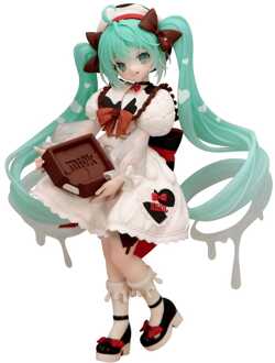 Hatsune Miku x Tirol Choco Trio-Try-iT PVC Statue Hatsune Miku Milk Ver. 18 cm