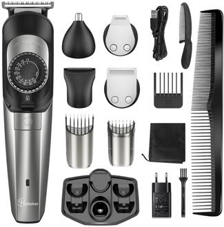 Hatteker Beroep Tondeuse Verstelbare Haar Snijder 5 In 1 Haar Trimmer Kapper Tondeuse Kapsel Machine