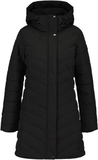 Haukkala casual winterjas dames Zwart - 42/XL