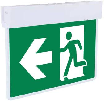 Hausen LED vluchtwegverlichting voor wand en plafond wit