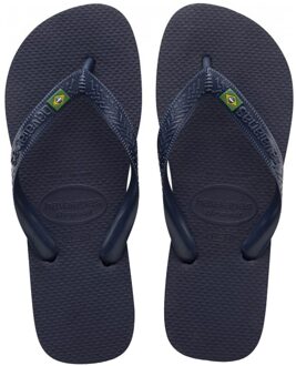 Havaianas Brasil Heren Slippers - Navy/Blue - 39/40