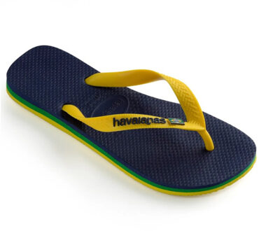 Havaianas Brasil layers teenslippers unisex Blauw - 45-46